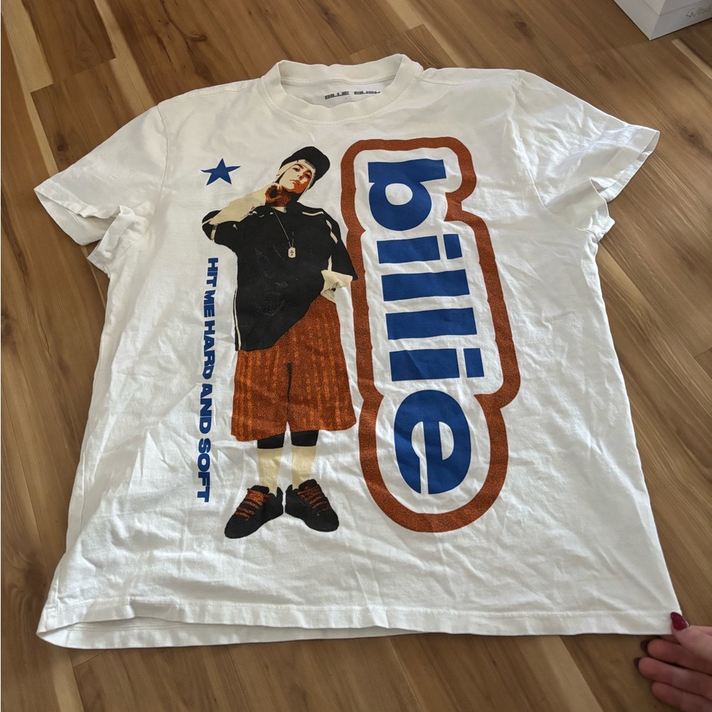 Billie eilish hit me hard and soft tour T shirt medium